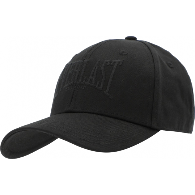 Бейсболка EVERLAST 1910 черный/черный RE007 BK/BK Бейсболка EVERLAST 1910 черный/черный RE007 BK/BK