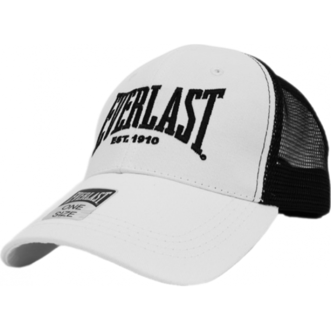 Бейсболка EVERLAST CLASSIC 1910 MESH белый RE008.1 WHT Бейсболка EVERLAST CLASSIC 1910 MESH белый RE008.1 WHT
