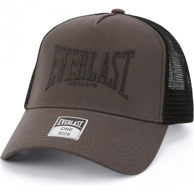 Бейсболка EVERLAST MESH 1910 серая RE008 GR Бейсболка EVERLAST MESH 1910 серая RE008 GR
