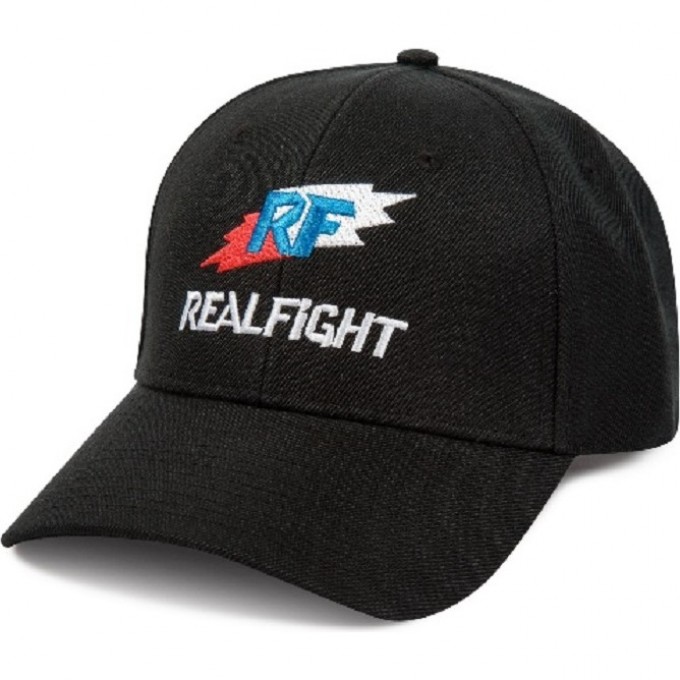 Бейсболка EVERLAST REAL FIGHT черная RF005 BK Бейсболка EVERLAST REAL FIGHT черная RF005 BK