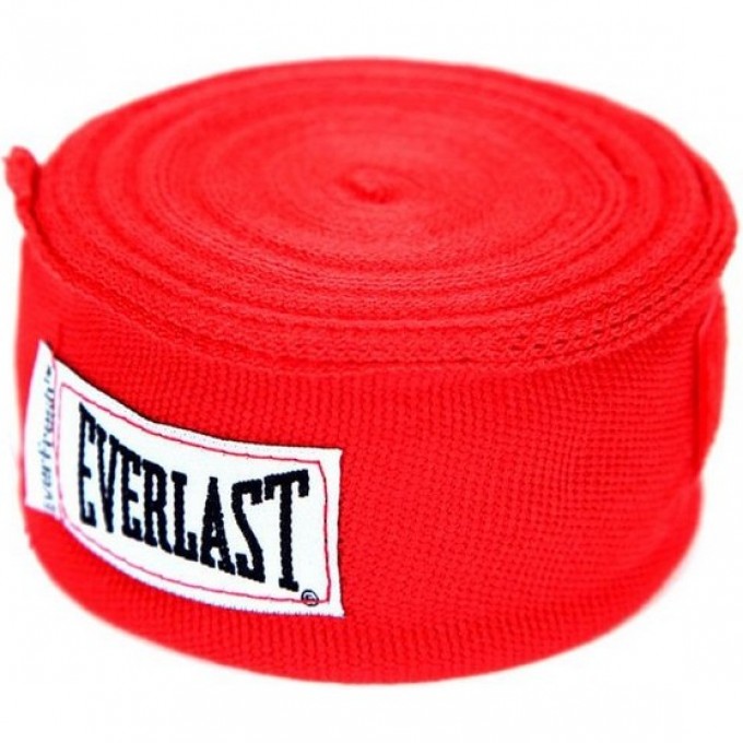 Бинты EVERLAST 4.55м красные 4456RU Бинты EVERLAST 4.55м красные 4456RU