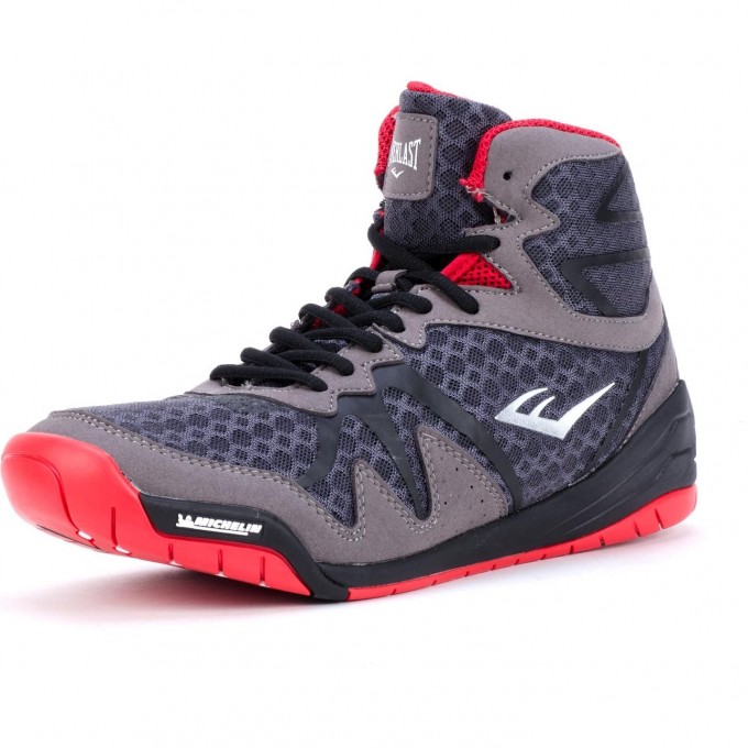 Боксерки EVERLAST PIVT LOW TOP 13 серо/красные P00001076 13 GR_RD Боксерки EVERLAST PIVT LOW TOP 13 серо/красные P00001076 13 GR_RD