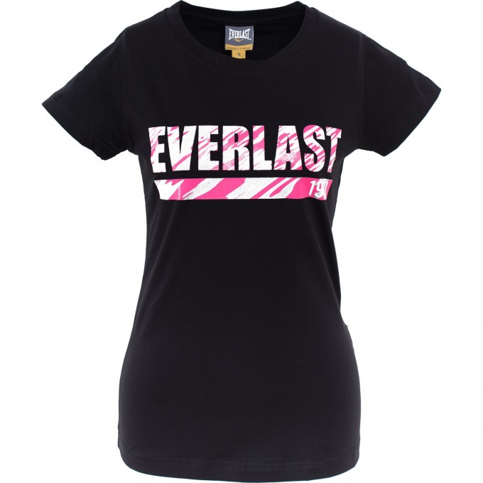 Футболка жен. EVERLAST CAMOUFLAGE L черная RE0032W L BK Футболка жен. EVERLAST CAMOUFLAGE L черная RE0032W L BK