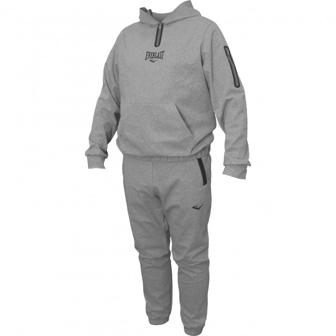Костюм-сауна EVERLAST HOODED с капюшоном XL серый P00002745 XL GR Костюм-сауна EVERLAST HOODED с капюшоном XL серый P00002745 XL GR