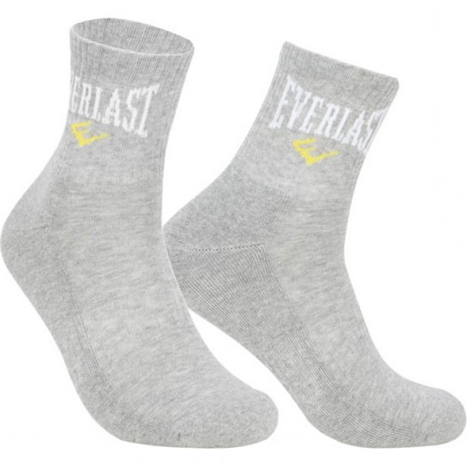 Носки EVERLAST HIGH 41-42 серые S02 41-42 GR Носки EVERLAST HIGH 41-42 серые S02 41-42 GR