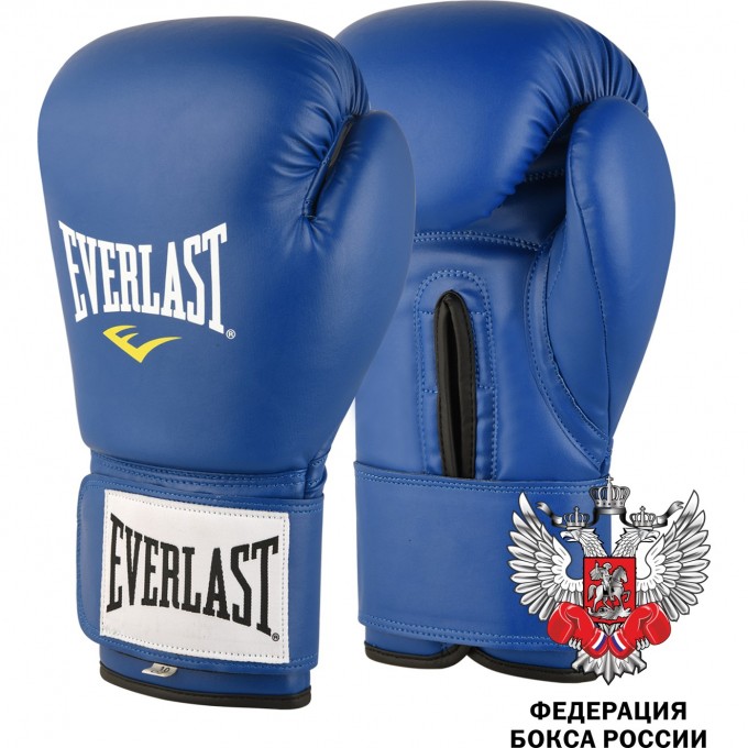 Перчатки для любительского бокса EVERLAST AMATEUR COMETITION PU 12oz синие 641206-10B PU Перчатки для любительского бокса EVERLAST AMATEUR COMETITION PU 12oz синие 641206-10B PU