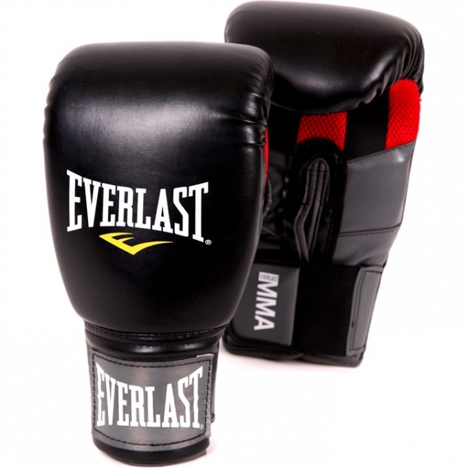 Перчатки EVERLAST CLINCH STRIKE 12 oz черные 7412 Перчатки EVERLAST CLINCH STRIKE 12 oz черные 7412
