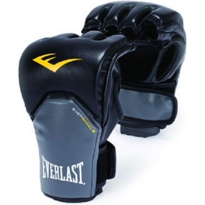 Перчатки EVERLAST COMPETITION STYLE MMA LXL черно/серые P00000159 Перчатки EVERLAST COMPETITION STYLE MMA LXL черно/серые P00000159