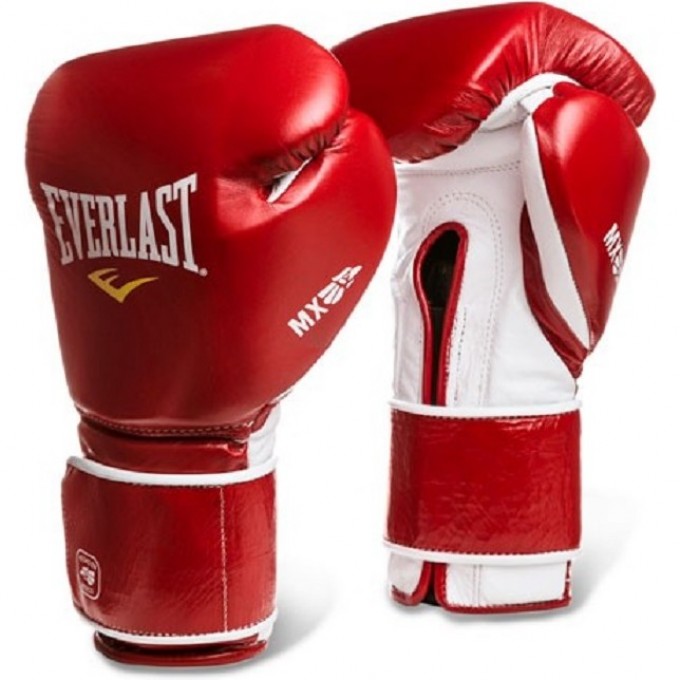 Перчатки EVERLAST MX TRAINING на липучке 16oz красные 2200002 Перчатки EVERLAST MX TRAINING на липучке 16oz красные 2200002