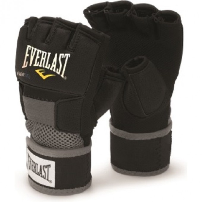 Перчатки гелевые EVERLAST EVERGEL M черные 4355BMU Перчатки гелевые EVERLAST EVERGEL M черные 4355BMU