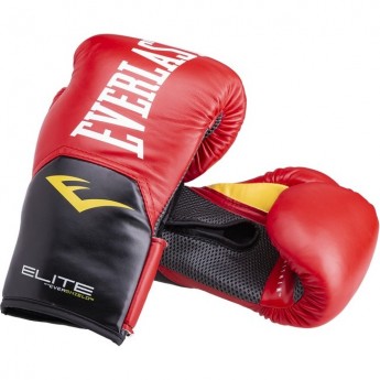 Перчатки тренировочные EVERLAST ELITE PROSTYLE 14oz красные Перчатки тренировочные EVERLAST ELITE PROSTYLE 14oz красные