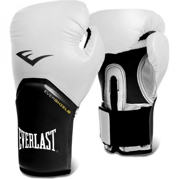 Перчатки тренировочные EVERLAST ELITE PROSTYLE 16oz белые P00001197-16 Перчатки тренировочные EVERLAST ELITE PROSTYLE 16oz белые P00001197-16
