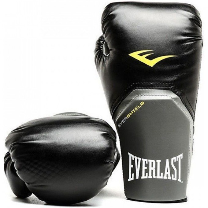 Перчатки тренировочные EVERLAST ELITE PROSTYLE 16oz черные P00001202 Перчатки тренировочные EVERLAST ELITE PROSTYLE 16oz черные P00001202