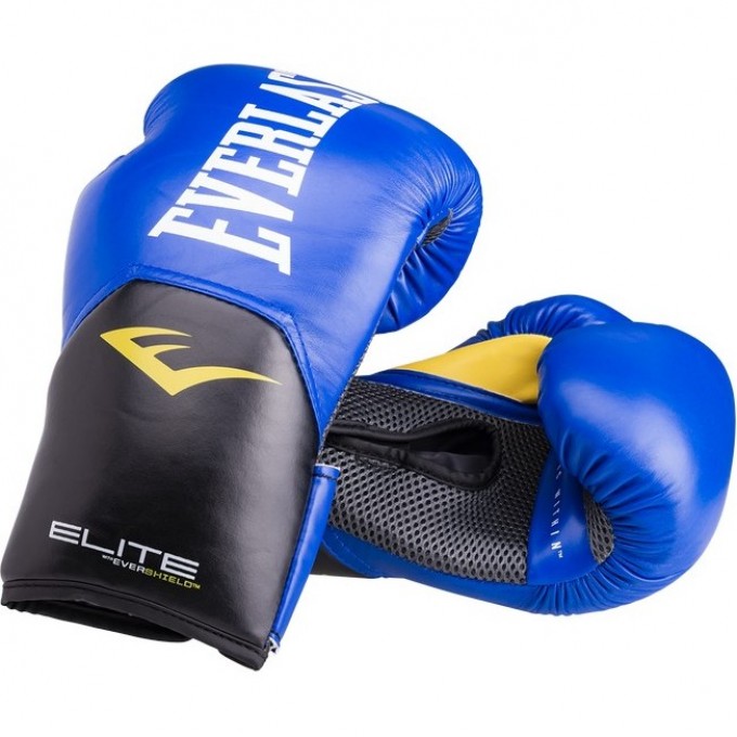 Перчатки тренировочные EVERLAST ELITE PROSTYLE 16oz синие P00001206 Перчатки тренировочные EVERLAST ELITE PROSTYLE 16oz синие P00001206