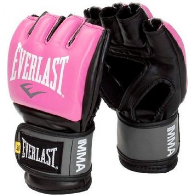 Перчатки тренировочные EVERLAST PRO STYLE GRAPPLING SM розовые 7778PSMU Перчатки тренировочные EVERLAST PRO STYLE GRAPPLING SM розовые 7778PSMU