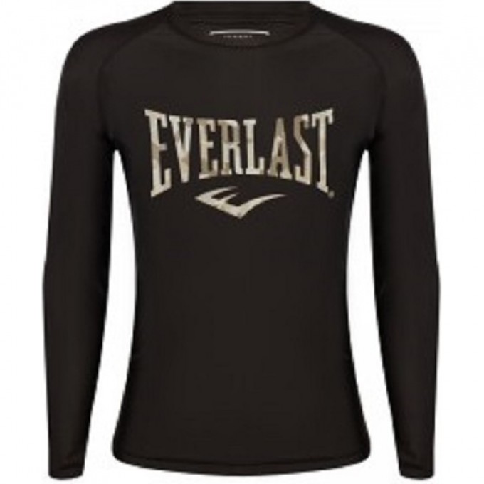 Раш Гард EVERLAST MMA CAMO XL черный 202111 XL BK Раш Гард EVERLAST MMA CAMO XL черный 202111 XL BK