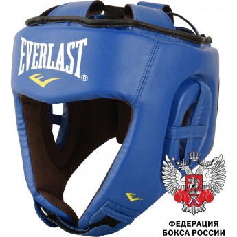 Шлем для любительского бокса EVERLAST AMATEUR COMPETITION PU M синий