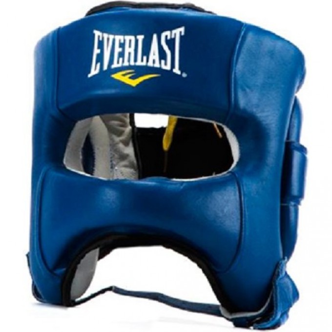 Шлем EVERLAST ELITE LEATHER ML синий P00000681 ML BL Шлем EVERLAST ELITE LEATHER ML синий P00000681 ML BL