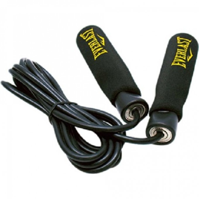 Скакалка EVERLAST пластик PVC 9' (270см) 4489GT Скакалка EVERLAST пластик PVC 9' (270см) 4489GT