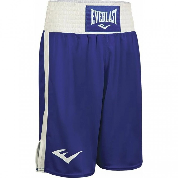 Трусы боксерские EVERLAST Elite 152 синий/белый 3652 152 BL/WH Трусы боксерские EVERLAST Elite 152 синий/белый 3652 152 BL/WH