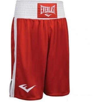 Трусы боксерские EVERLAST ELITE M красно/белые Трусы боксерские EVERLAST ELITE M красно/белые